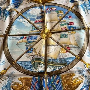 Authentic “Vive le Vent” Never Used Hermes Scarf bought in Paris 1996